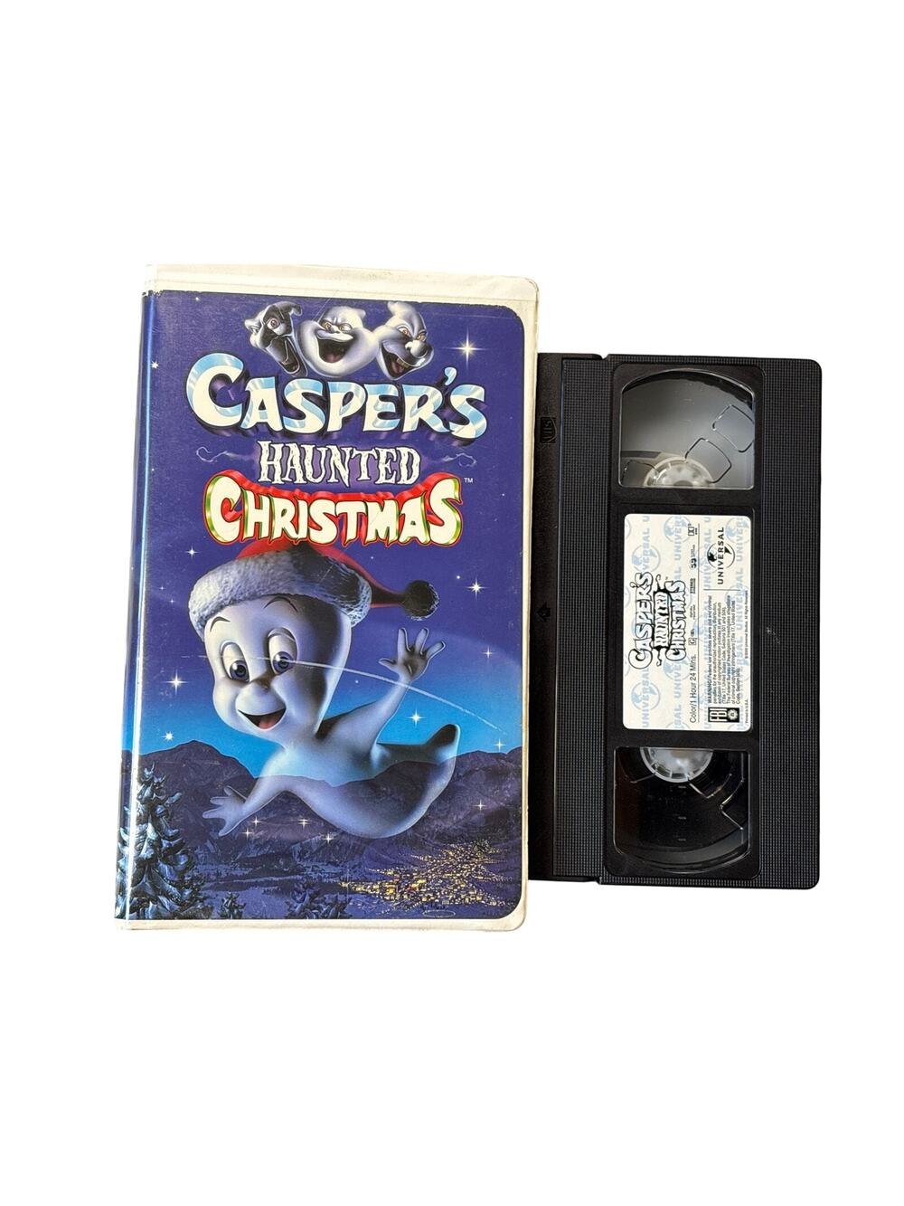 Casper's Haunted Christmas (VHS, 2000) Movie Tape - Kids Family Holiday Comedy